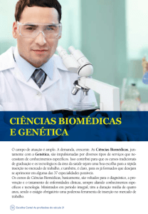 ciências biomédicas e genética