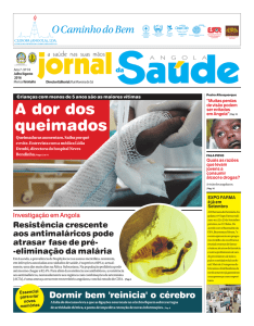 A dor dos queimados - Jornal da Sa&uacute;de Angola