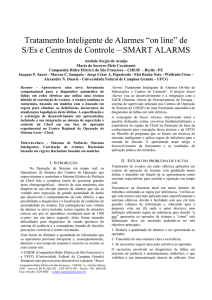 de S/Es e Centros de Controle – SMART ALARMS