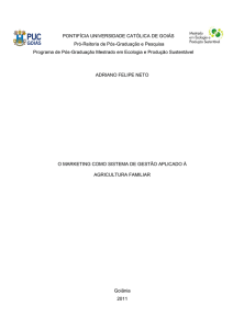 A aplicação dos preceitos de marketing como