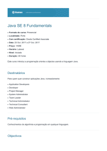 Java SE 8 Fundamentals