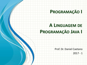 Java - Prof. Caetano