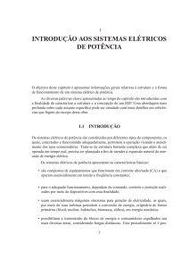 introdução aos sistemas elétricos de potência