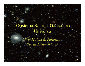 Sol Galáxias e Universo