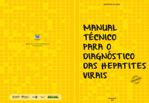 Manual Técnico para o Diagnostico das Hepatites Virais