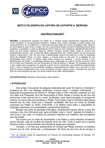 mito e filosofia na leitura de kathryn a. morgan