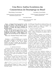 Uma Breve Análise Econômica das Características do