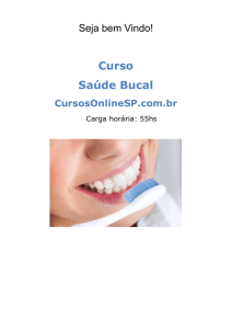 Saúde bucal - Cursos Online SP