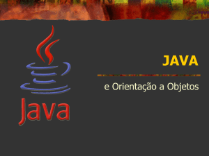 Java e OOP