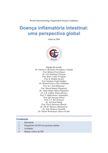 Doença inflamatória intestinal - World Gastroenterology Organisation