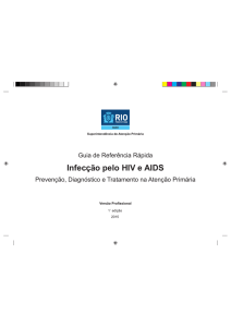 Infecção pelo HIV e AIDS