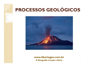 processos geológicos