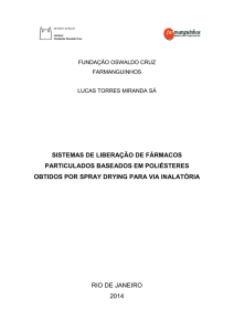 sistemas de liberação de fármacos particulados