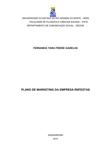 plano de marketing da empresa rnfestas