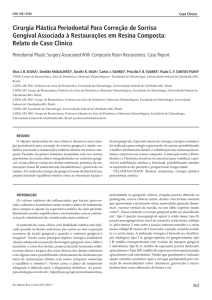 Cirurgia Plástica Periodontal Para Correção de Sorriso Gengival