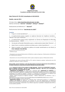 Ministério da Saúde Consultoria Jurídica/Advocacia Geral da União