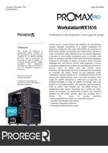 Lançamento Promax Pro WX1616BR