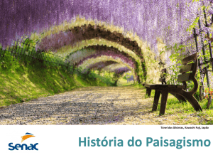 História do Paisagismo