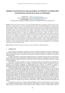 Baixar este arquivo PDF - Revista Brasileira de Energia Solar