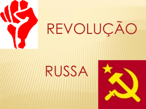 Revolução Russa - Colégio Mãe de Deus