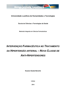 INTERVENÇÃO FARMACÊUTICA NO TRATAMENTO DA