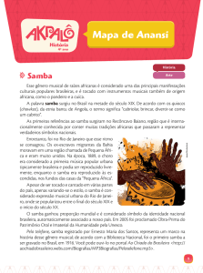 Mapa de Anansi - Editora do Brasil