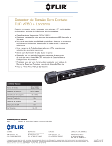 Detector de Tensão Sem Contato FLIR VP50 +