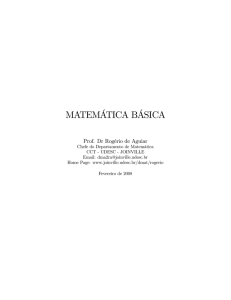 matemática básica - Milton Procópio de Borba
