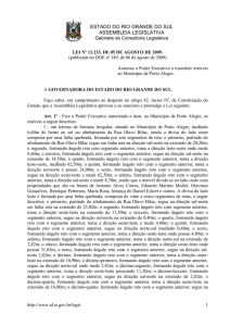 ESTADO DO RIO GRANDE DO SUL ASSEMBLEIA LEGISLATIVA