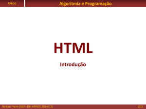 HTML - Dei-Isep