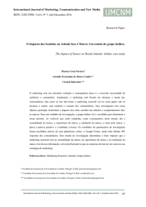 Research Paper O Impacto dos Sentidos na Atitude face à Marca