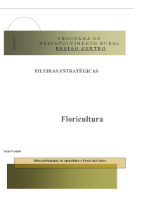 Floricultura - DRAP Centro