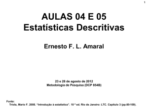 Slides - Ernesto Amaral