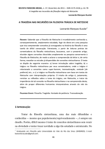 05. A TRAGÉDIA NAS INCURSÕES DA FILOSOFIA TRÁGICA DE