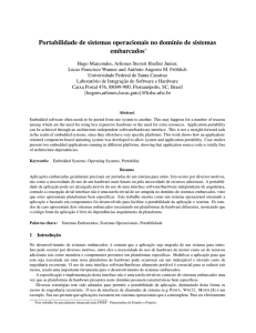 Portabilidade de sistemas operacionais no domínio de