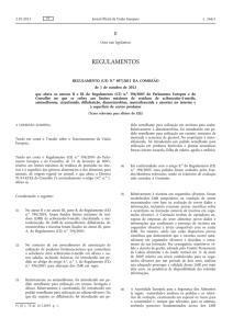 Regulamento (UE) n.o 897/2012 da Comissão, de 1 de outubro de