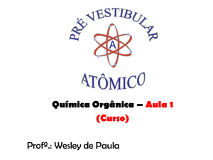 Química Orgânica - Pré