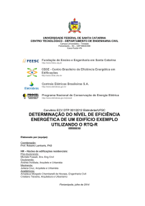 Determinação do nível de eficiência energética de um edifício