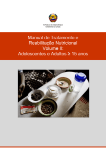 Manual de Tratamento e Reabilitação Nutricional