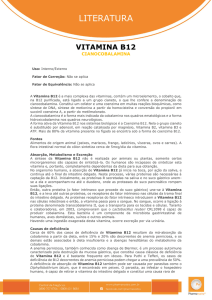 Cianocobalamina - Vitamina B12