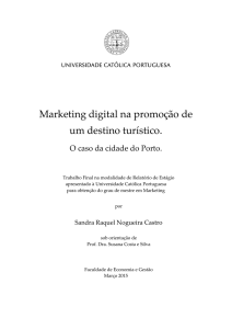 Marketing digital na promoção de um destino turístico_Sandra