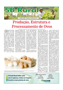 Produção, Estrutura e Processamento de Ovos - udesc