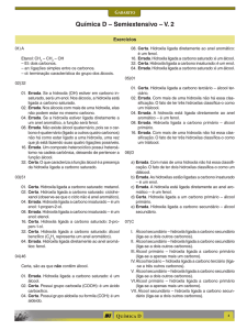 Química D – Semiextensivo – V. 2