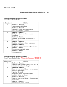 Formulário de Acompanhamento de Conteúdo