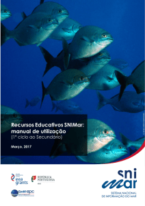 Recursos Educativos SNIMar: manual de utilização