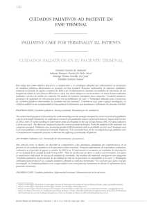 cuidados paliativos ao paciente em fase terminal palliative care for