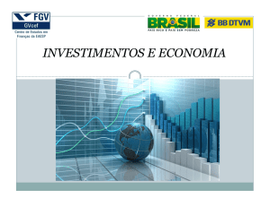 investimentos e economia