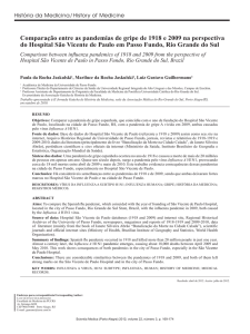 Comparação entre as pandemias de gripe de