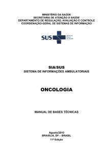 Manual Oncologia SAS 2010