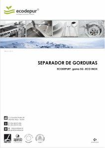 SEPARADOR DE GORDURAS